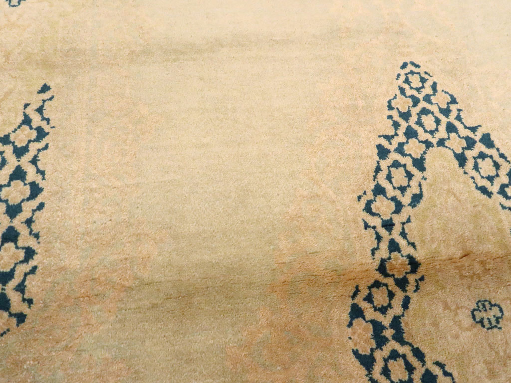 Vintage Persian Kerman Rug, No.14660 - Gsblank