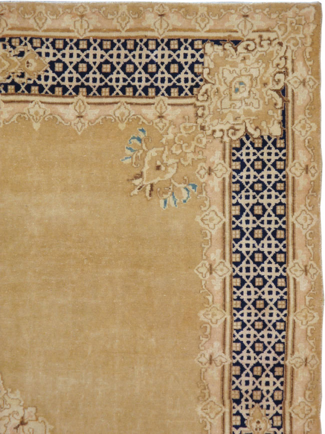 Vintage Persian Kerman Carpet, No.14663 - Gsblank