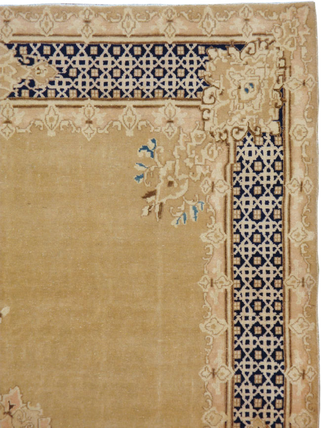 Vintage Persian Kerman Carpet, No.14663 - Gsblank