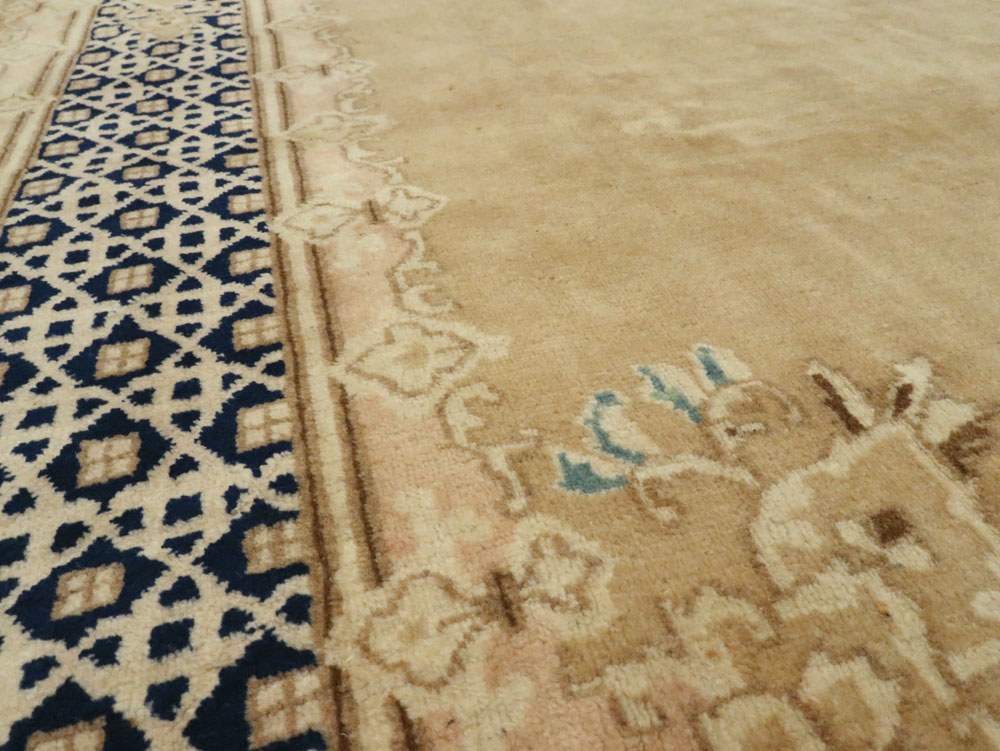 Vintage Persian Kerman Carpet, No.14663 - Gsblank