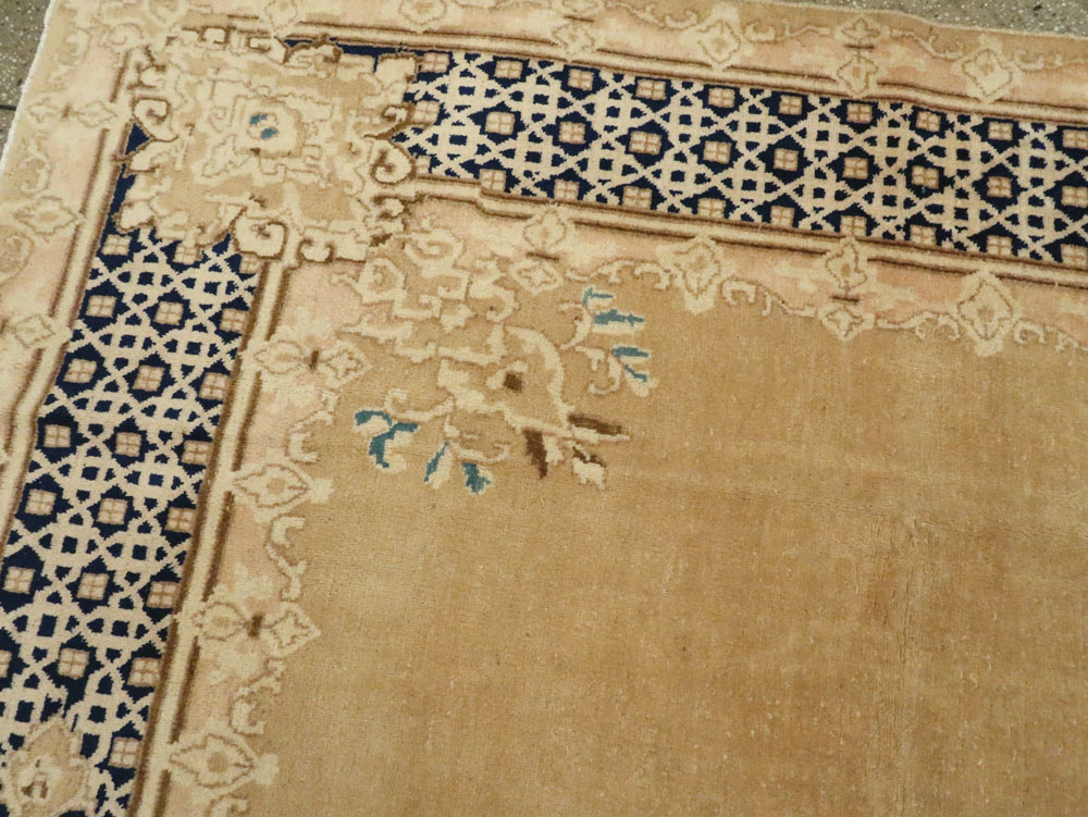 Vintage Persian Kerman Carpet, No.14663 - Gsblank