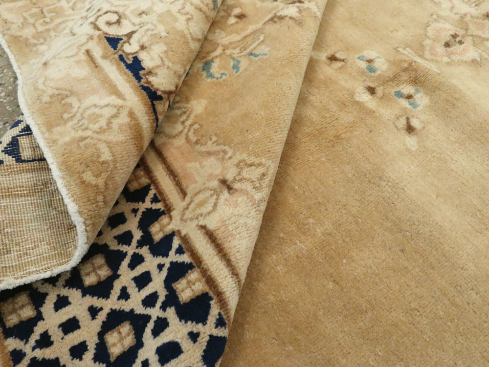 Vintage Persian Kerman Carpet, No.14663 - Gsblank