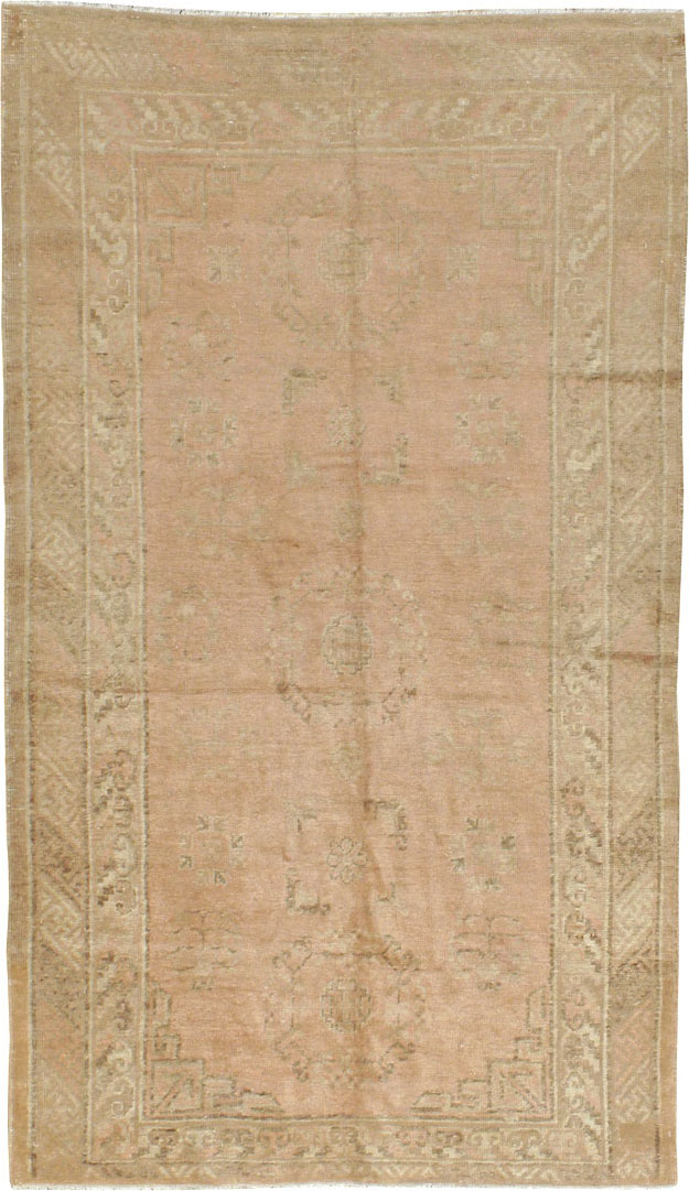 Vintage East Turkestan Khotan Rug, No.14671 - Gsblank