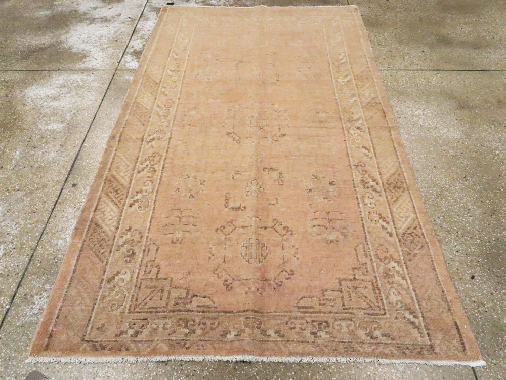 Vintage East Turkestan Khotan Rug, No.14671 - Gsblank