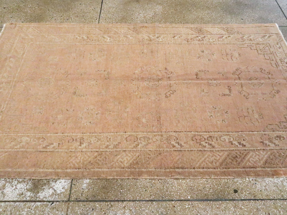 Vintage East Turkestan Khotan Rug, No.14671 - Gsblank