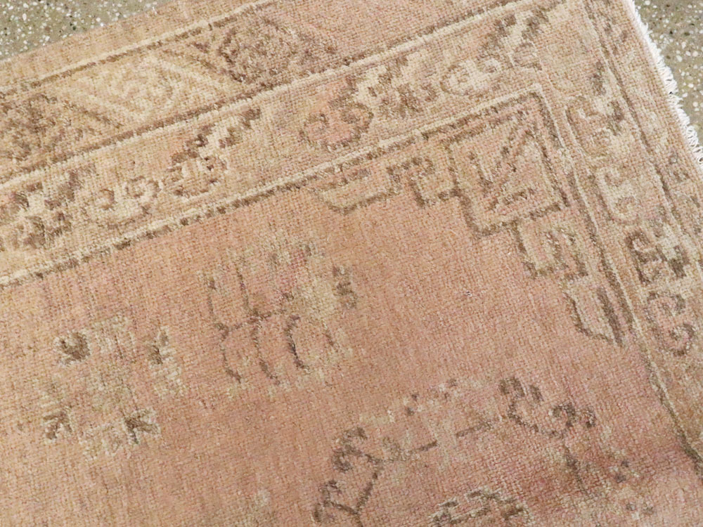 Vintage East Turkestan Khotan Rug, No.14671 - Gsblank