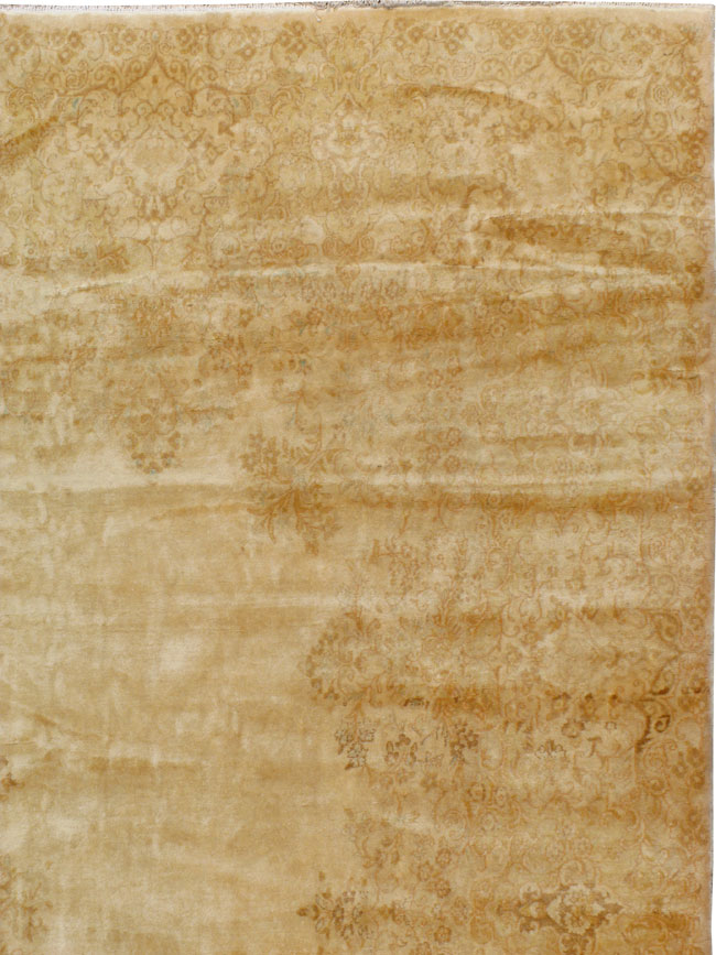 Vintage Persian Kerman Carpet, No.14678 - Gsblank