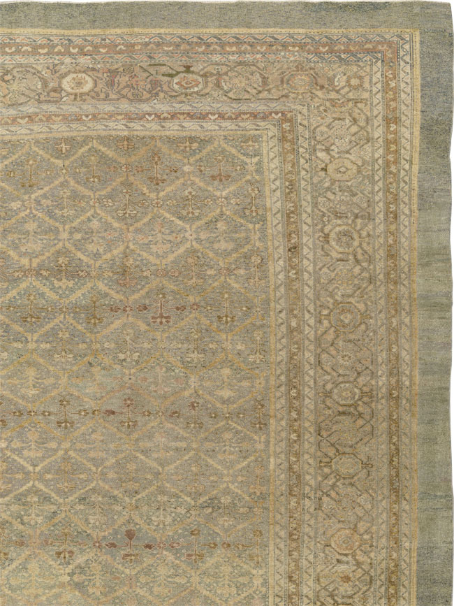 Antique Persian Bibikabad Oversize Carpet, No.14689 - Gsblank