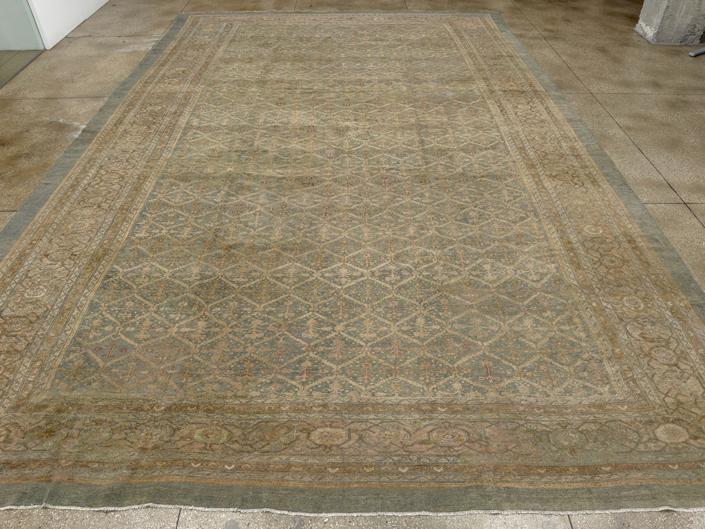 Antique Persian Bibikabad Oversize Carpet, No.14689 - Gsblank