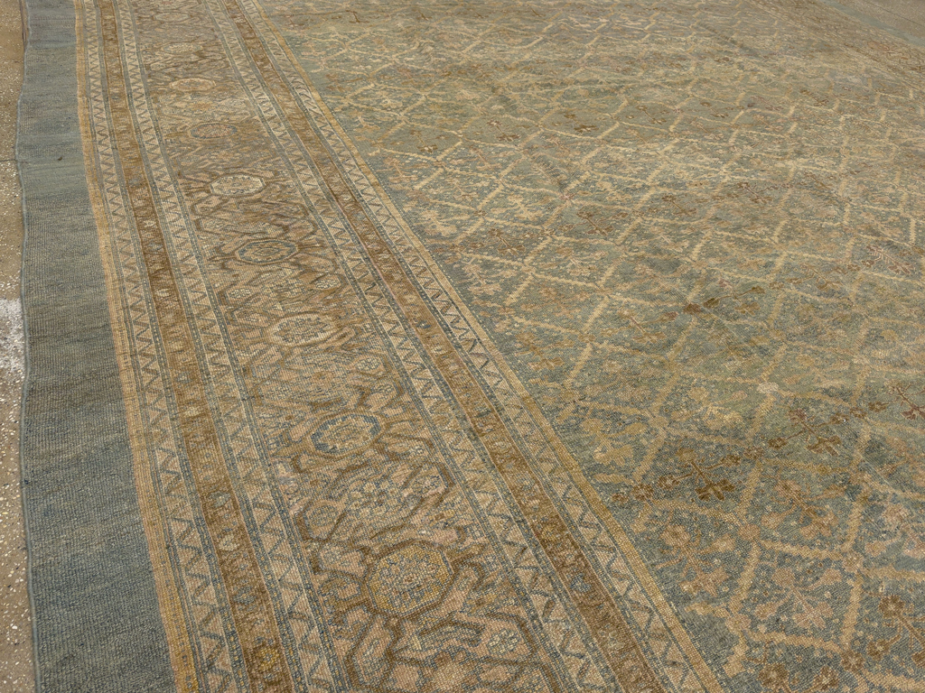 Antique Persian Bibikabad Oversize Carpet, No.14689 - Gsblank