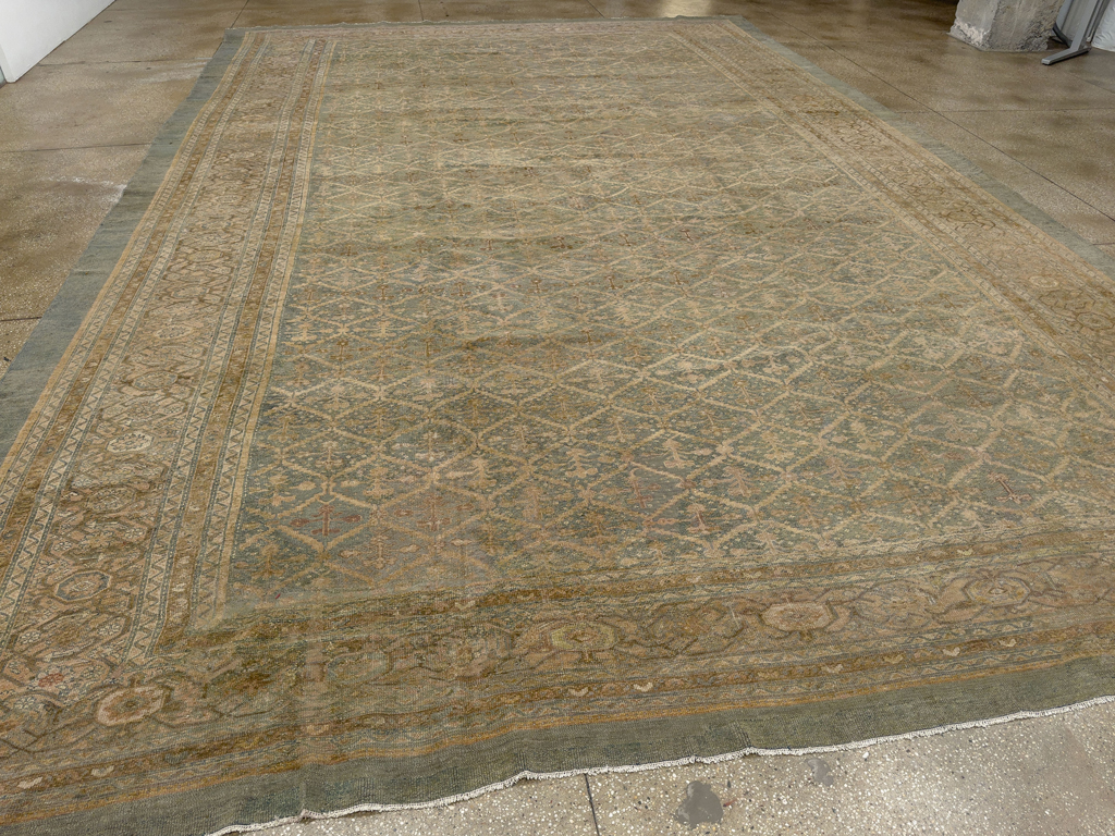 Antique Persian Bibikabad Oversize Carpet, No.14689 - Gsblank