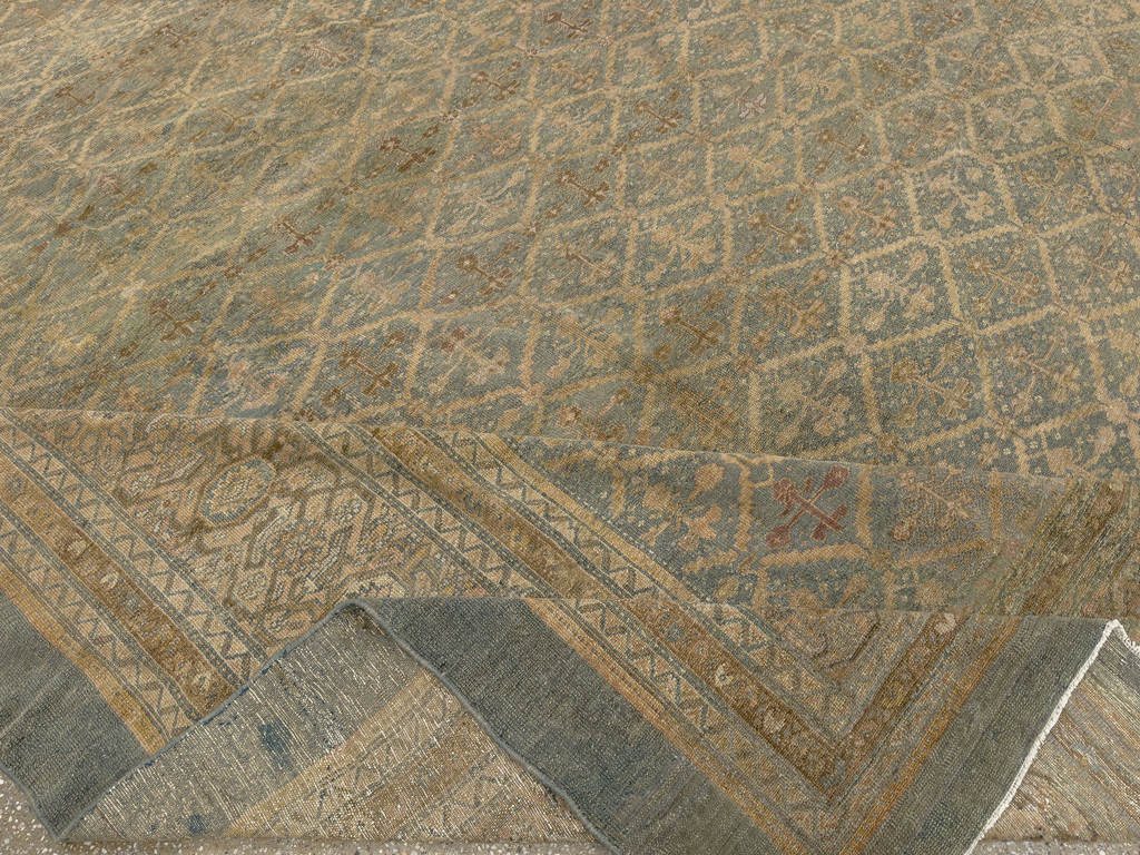 Antique Persian Bibikabad Oversize Carpet, No.14689 - Gsblank