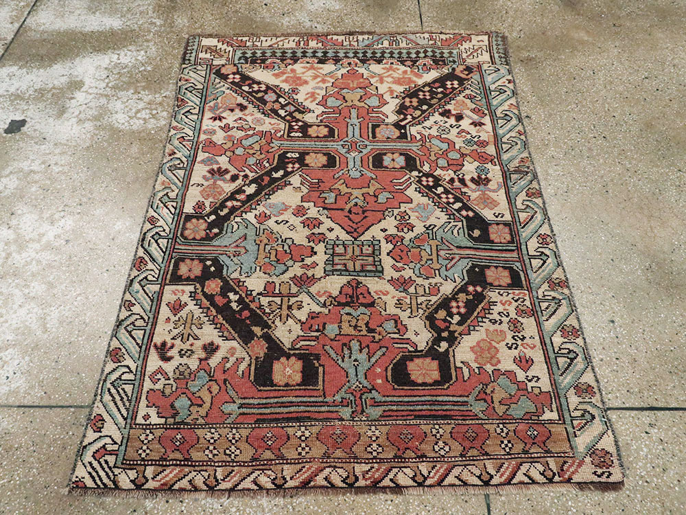 Antique Caucasian ZeyKhor Rug, No.14710 - Gsblank