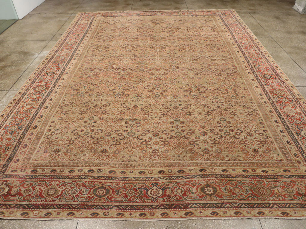 Antique Persian Mahal Carpet, No.14725 - Gsblank