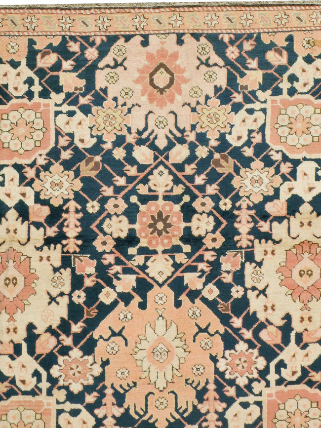 Antique Caucasian Karabagh Long Runner, No.14726 - Gsblank