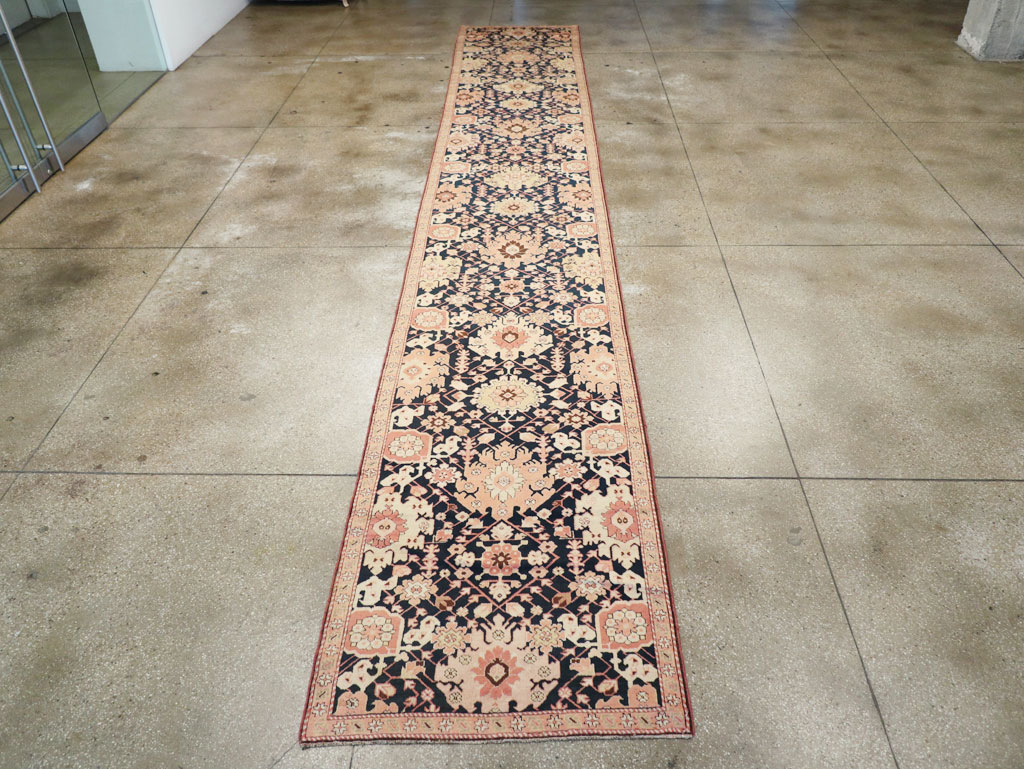 Antique Caucasian Karabagh Long Runner, No.14726 - Gsblank