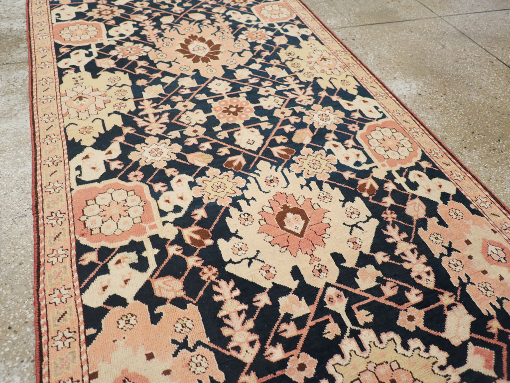 Antique Caucasian Karabagh Long Runner, No.14726 - Gsblank