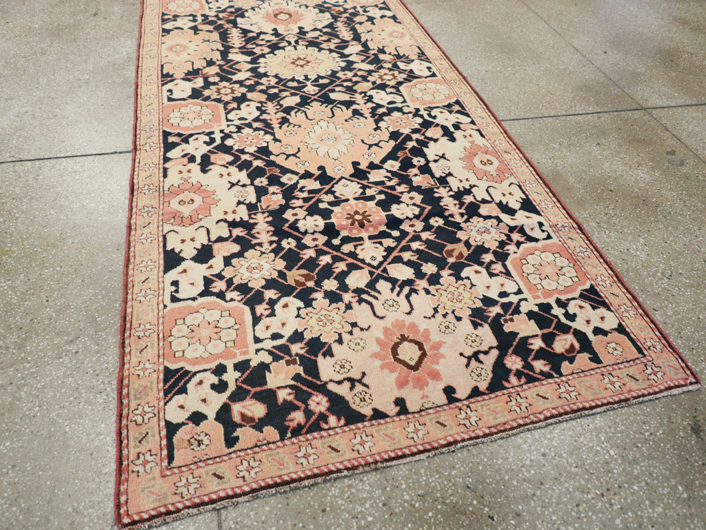 Antique Caucasian Karabagh Long Runner, No.14726 - Gsblank