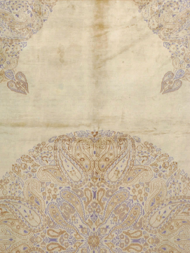 Vintage Persian Kerman Carpet, No.14740 - Gsblank