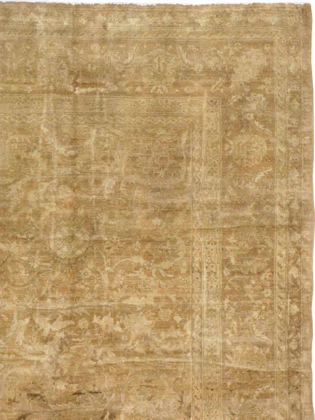 Vintage Indian Agra Carpet, No.14743 - Gsblank