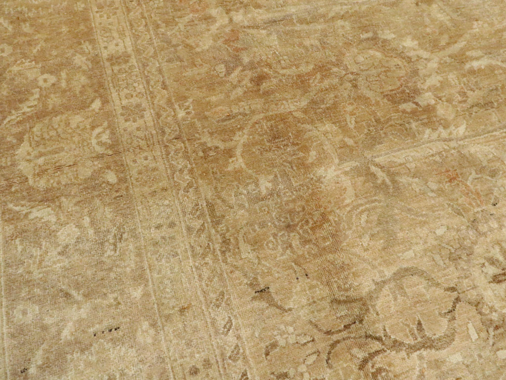 Vintage Indian Agra Carpet, No.14743 - Gsblank