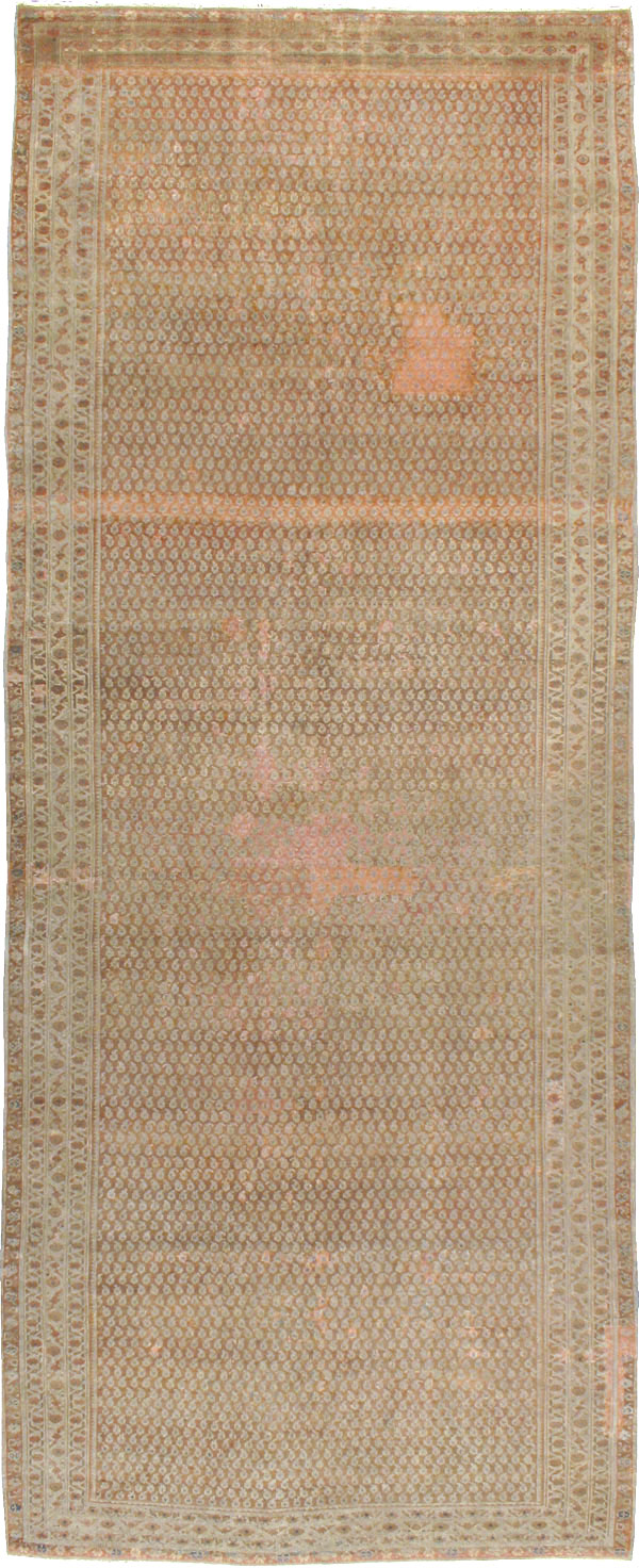 Antique Persian Malayer Gallery Carpet, No.14751 - Gsblank