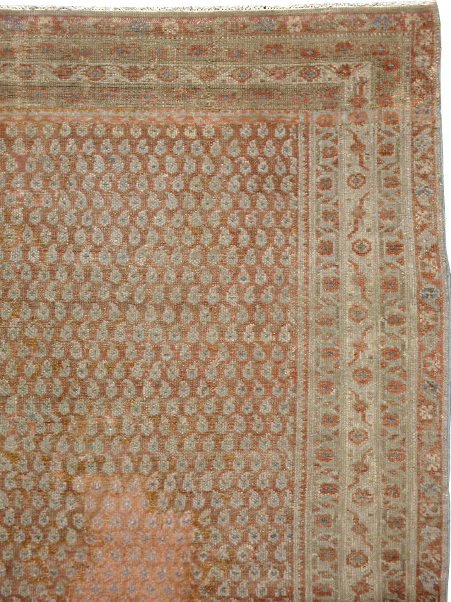 Antique Persian Malayer Gallery Carpet, No.14751 - Gsblank