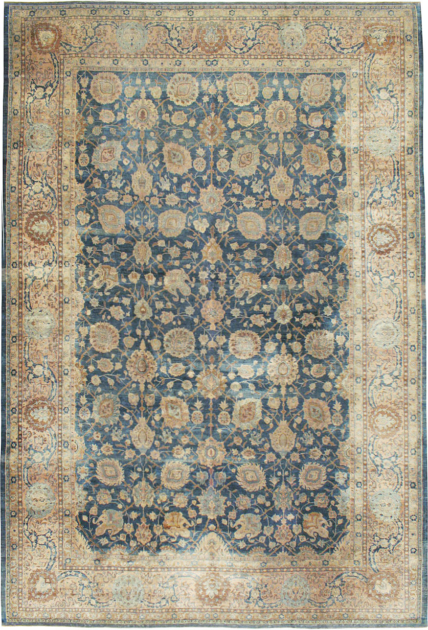Antique Persian Tabriz Carpet, No.14757 - Gsblank