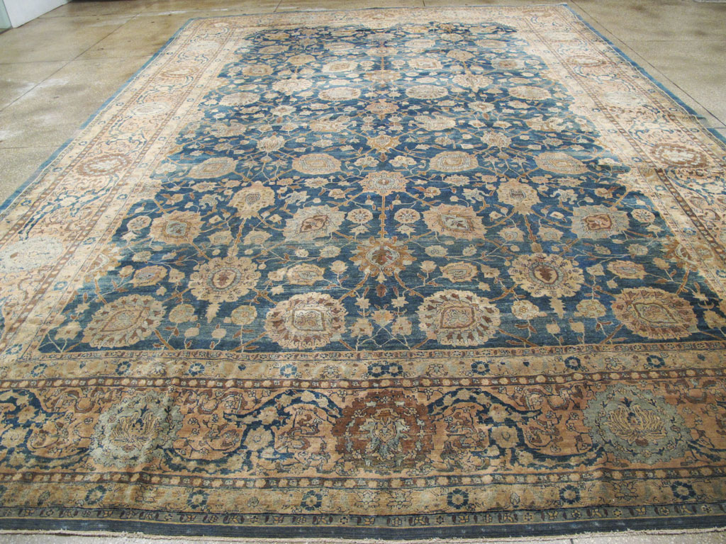 Antique Persian Tabriz Carpet, No.14757 - Gsblank