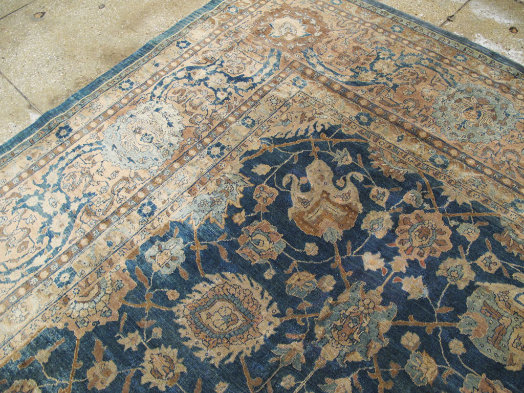 Antique Persian Tabriz Carpet, No.14757 - Gsblank