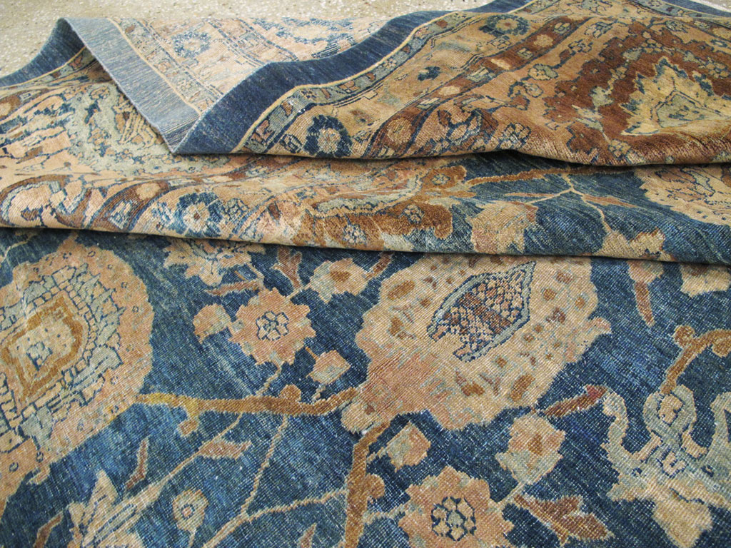 Antique Persian Tabriz Carpet, No.14757 - Gsblank