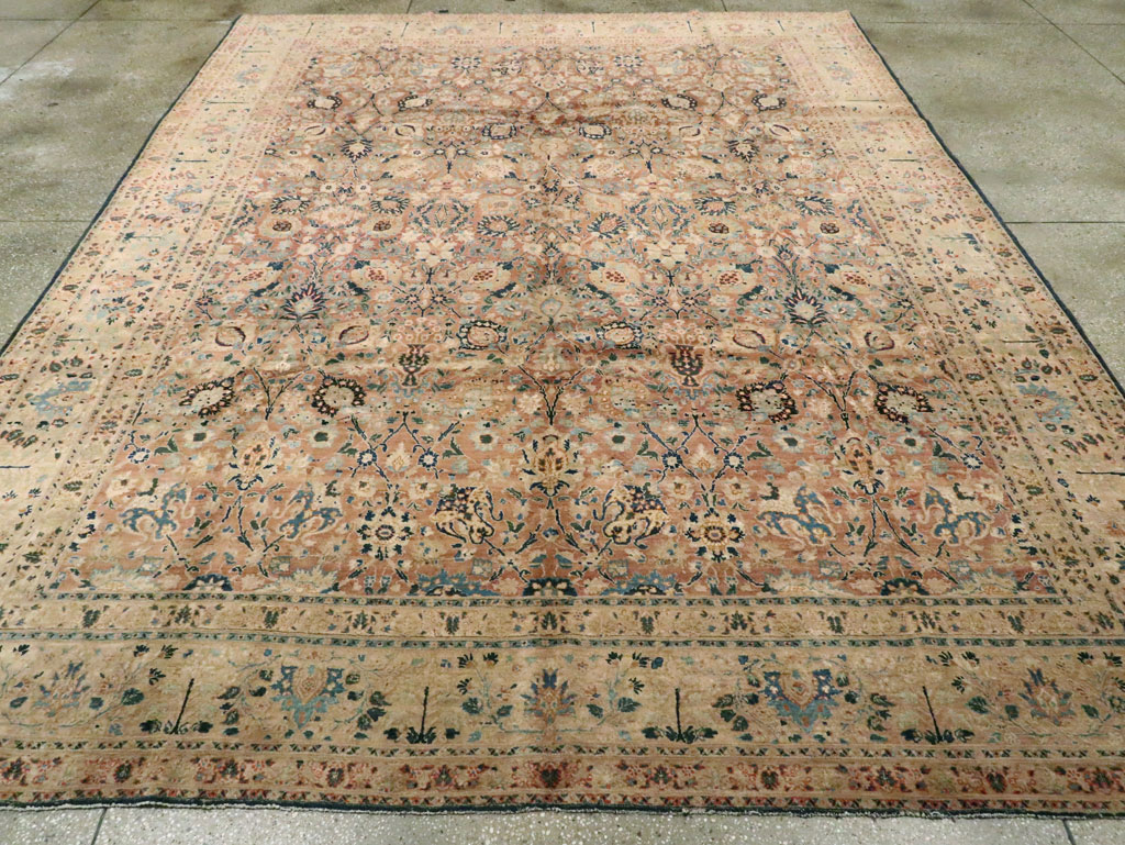 Antique Persian Tabriz Carpet, No.14759 - Gsblank