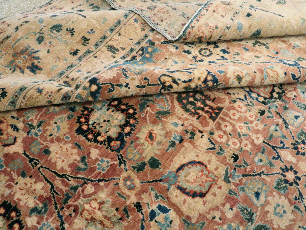 Antique Persian Tabriz Carpet, No.14759 - Gsblank