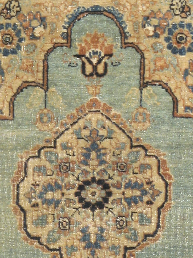 Antique Persian Tabriz Hagi Jalili Rug, No.14775 - Gsblank