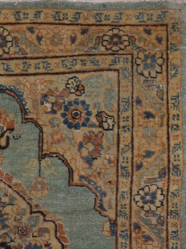 Antique Persian Tabriz Hagi Jalili Rug, No.14775 - Gsblank