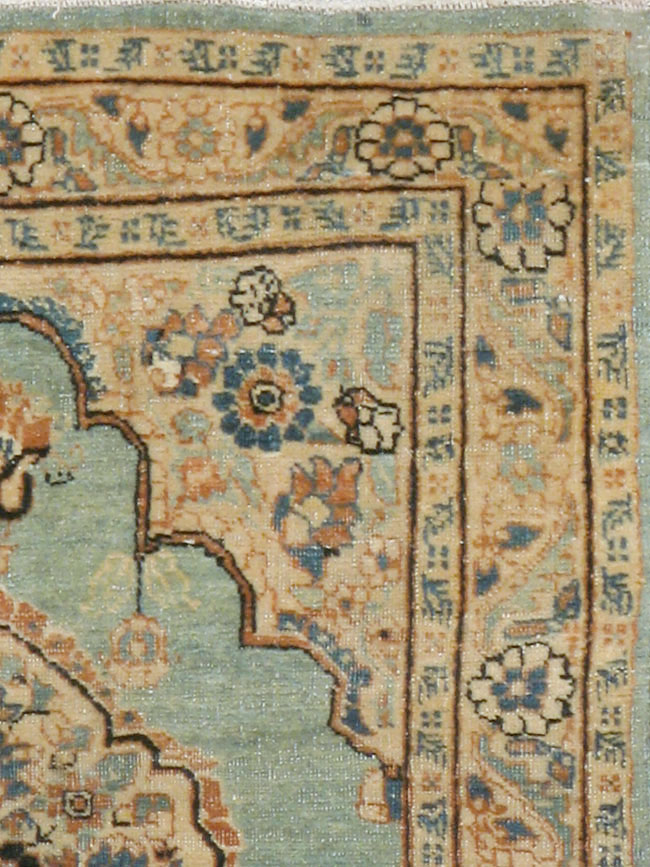 Antique Persian Tabriz Hagi Jalili Rug, No.14775 - Gsblank