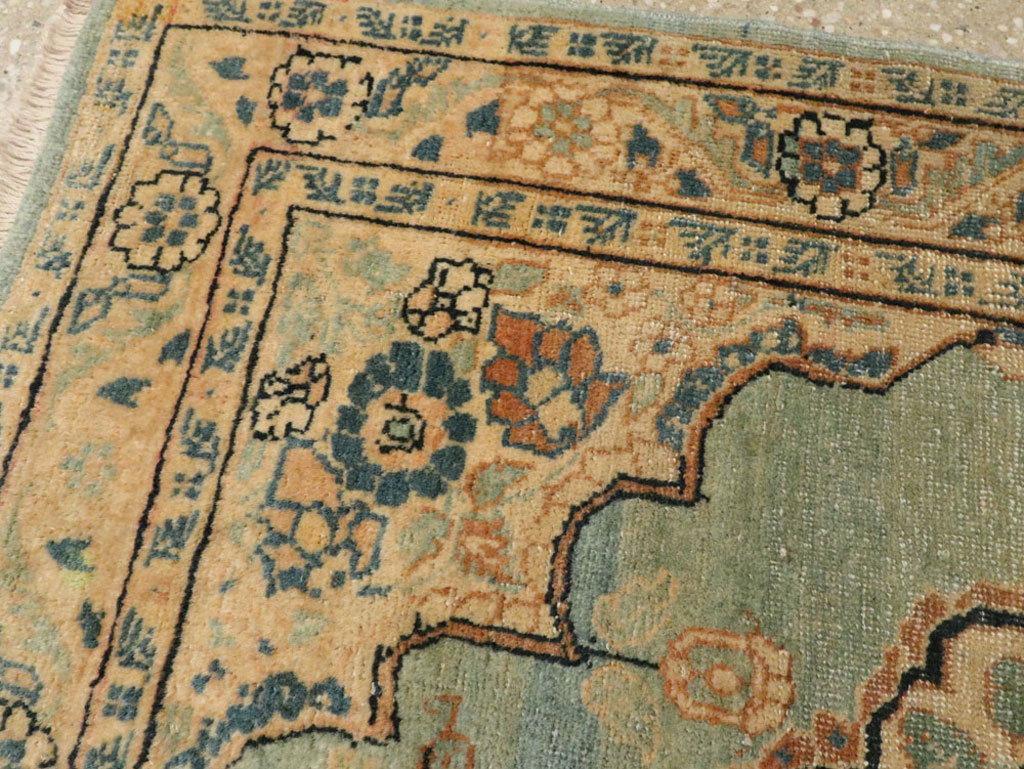 Antique Persian Tabriz Hagi Jalili Rug, No.14775 - Gsblank