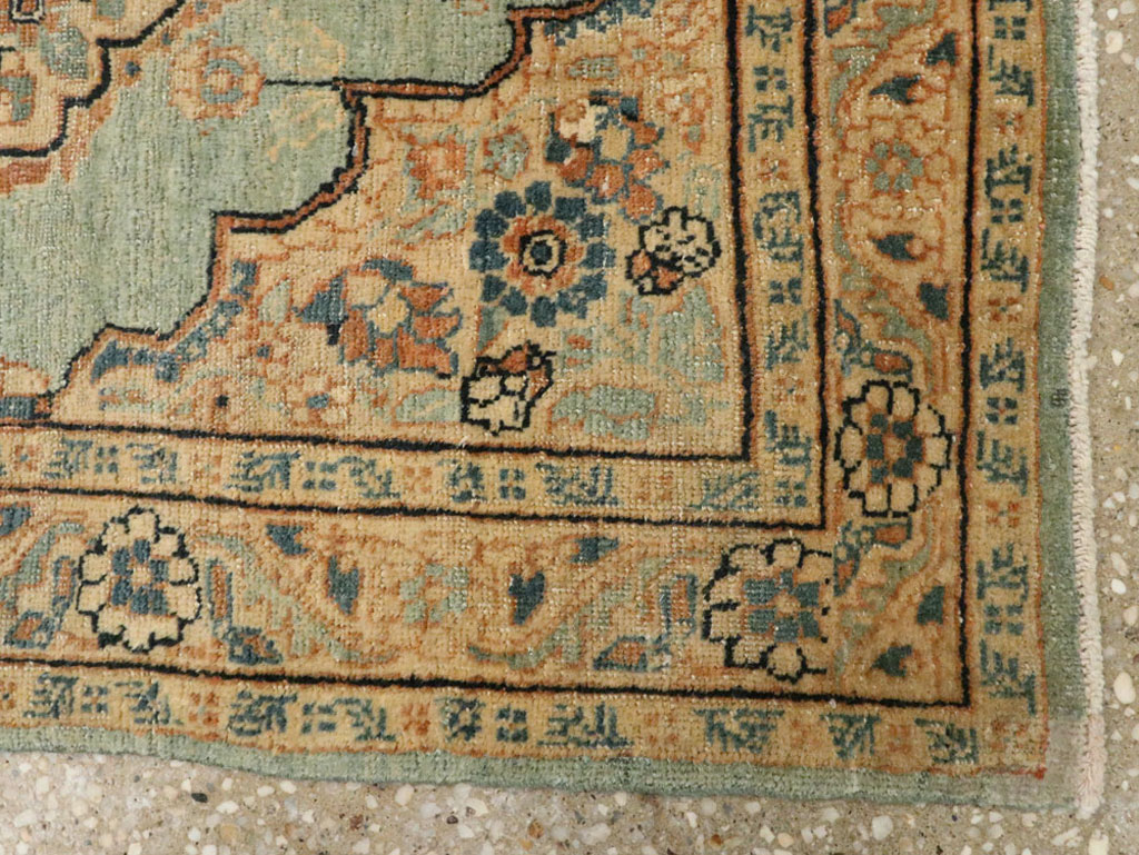 Antique Persian Tabriz Hagi Jalili Rug, No.14775 - Gsblank