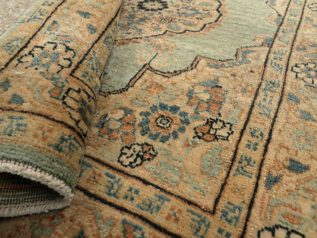 Antique Persian Tabriz Hagi Jalili Rug, No.14775 - Gsblank