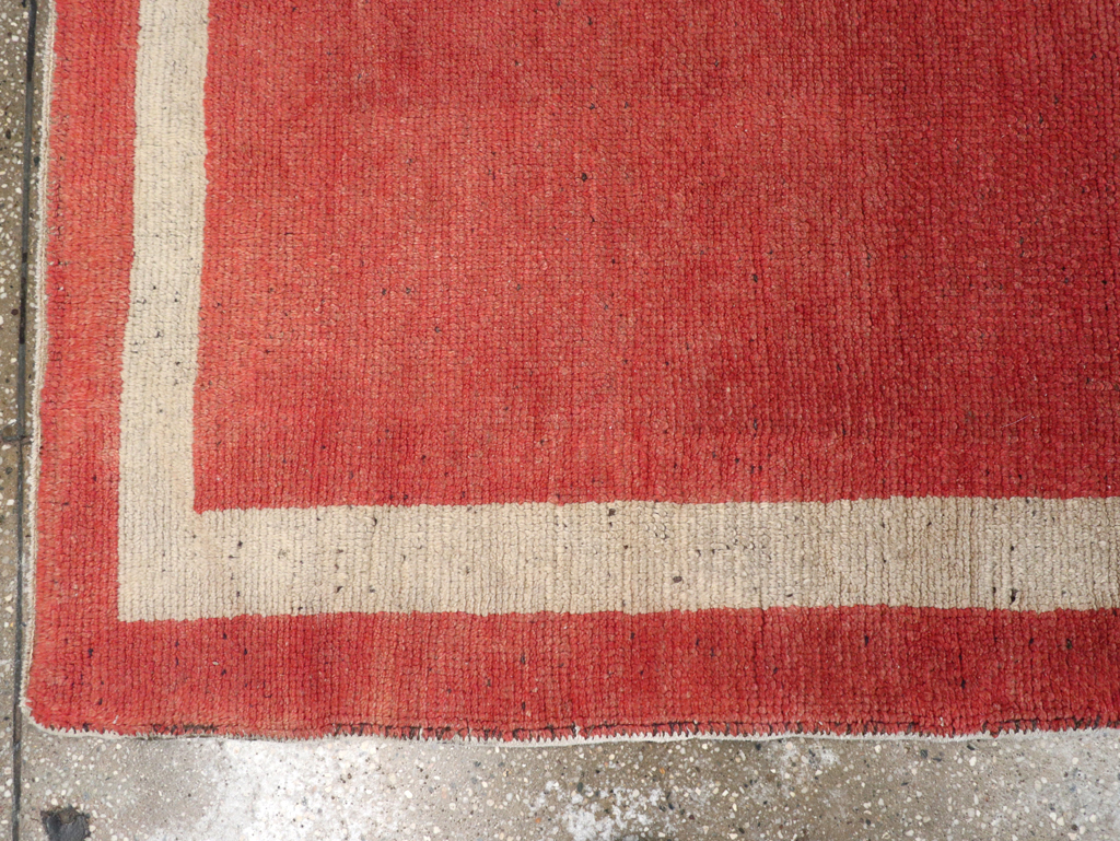 Vintage Turkish Oushak Rug, No.14792 - Gsblank