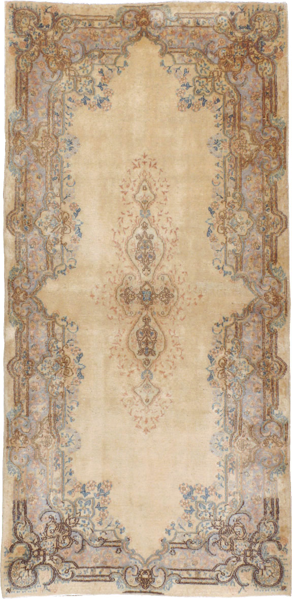 Vintage Persian Kerman Rug, No.14817 - Gsblank