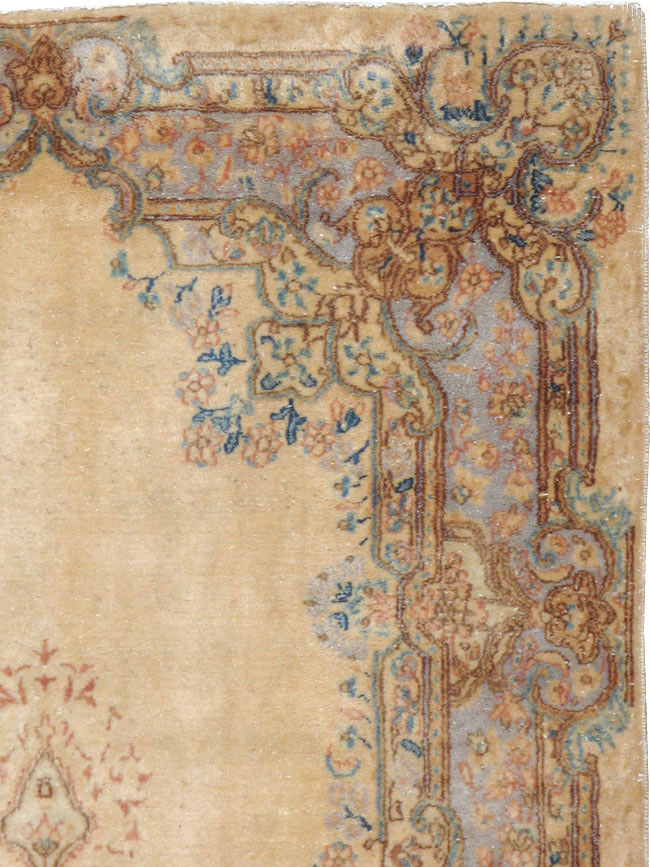 Vintage Persian Kerman Rug, No.14817 - Gsblank