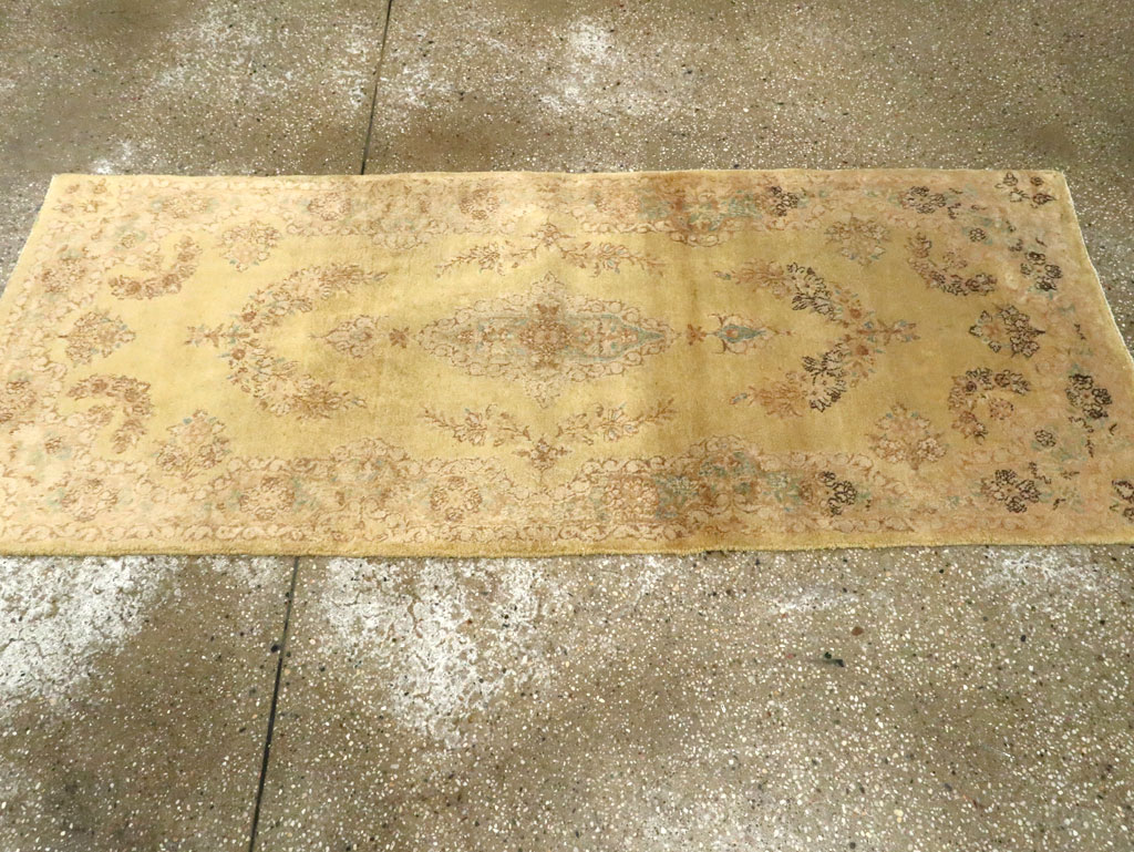 Vintage Persian Kerman Rug, No.14818 - Gsblank
