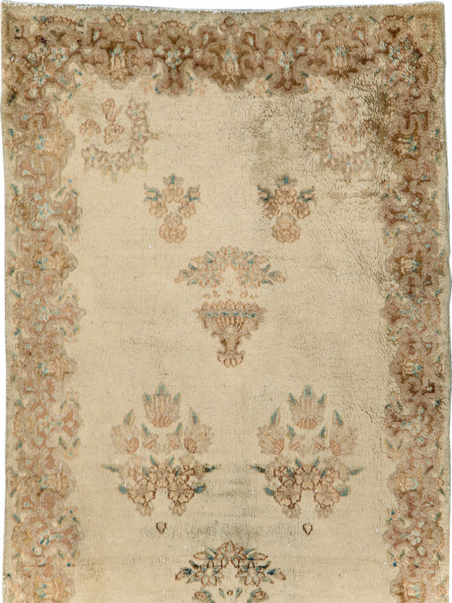 Vintage Persian Kerman Runner, No.14819 - Gsblank