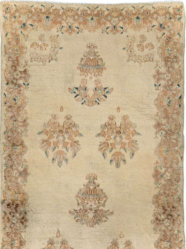 Vintage Persian Kerman Runner, No.14819 - Gsblank