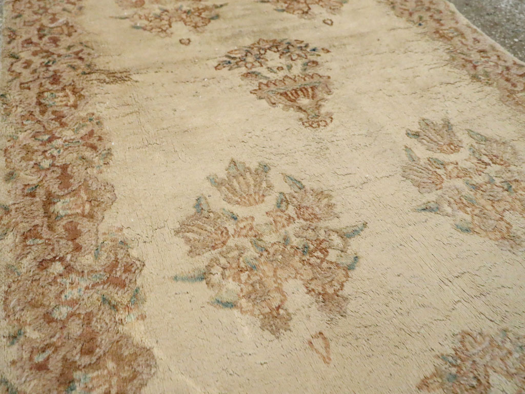 Vintage Persian Kerman Runner, No.14819 - Gsblank