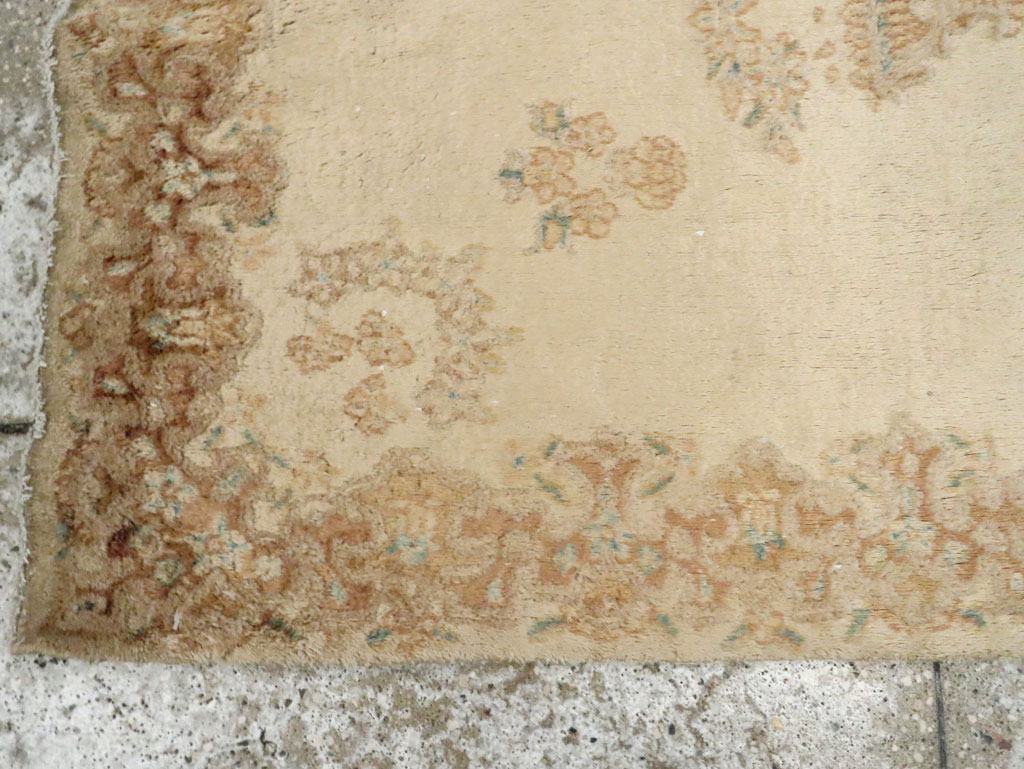 Vintage Persian Kerman Runner, No.14819 - Gsblank