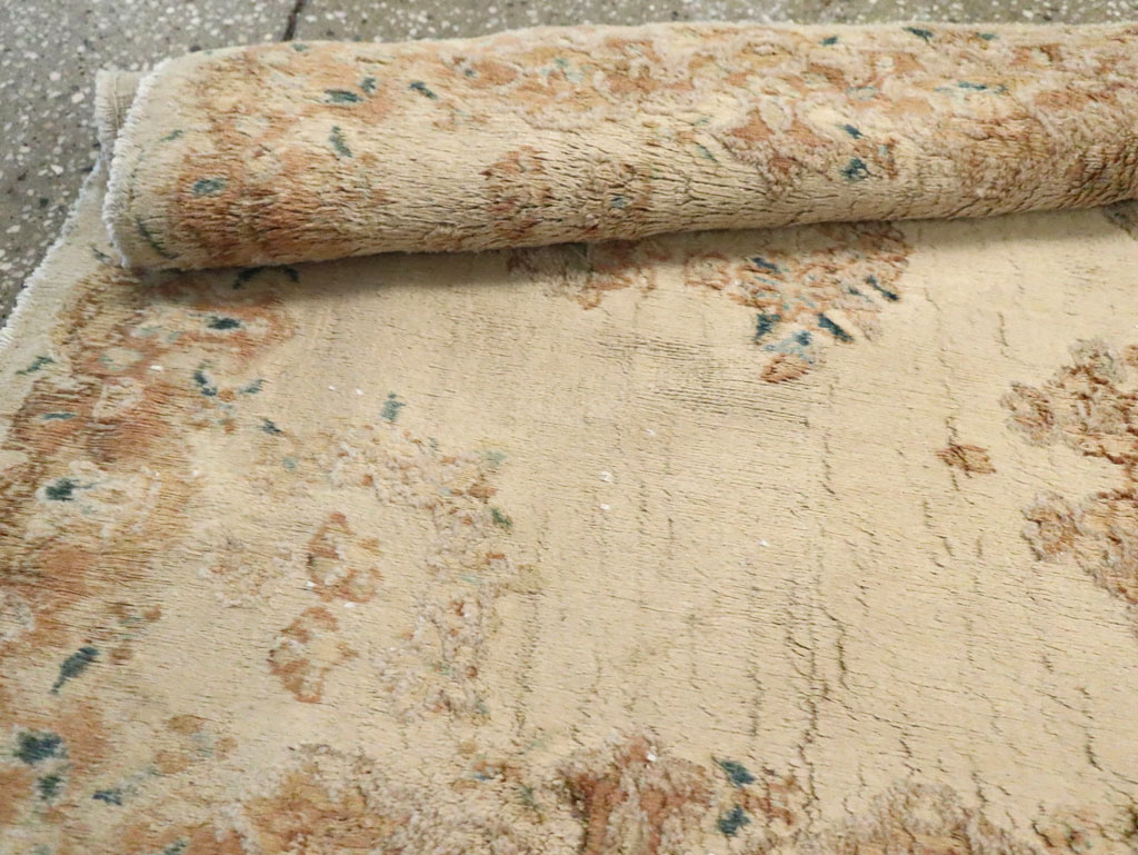 Vintage Persian Kerman Runner, No.14819 - Gsblank