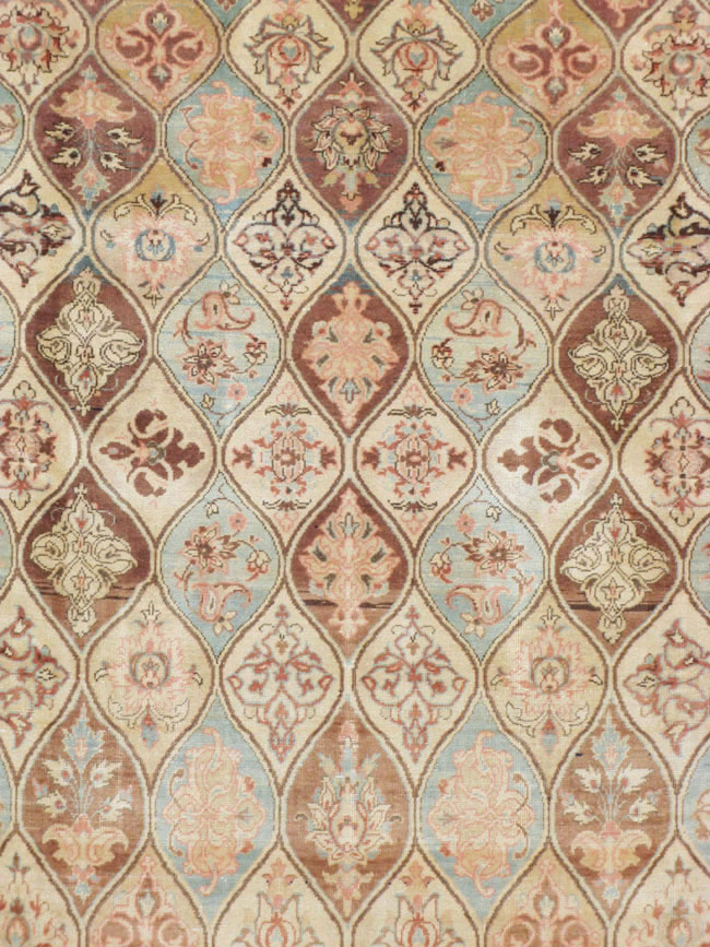 Vintage Persian Kashan Carpet, No.14830 - Gsblank