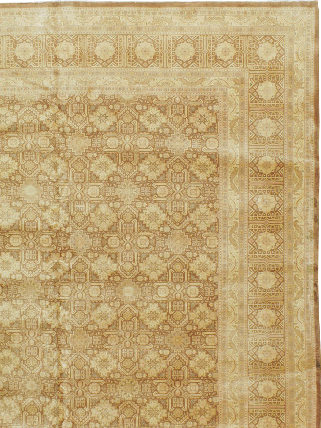 Vintage Persian Tabriz Carpet, No.14841 - Gsblank